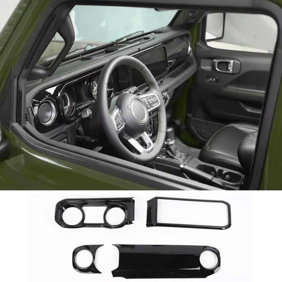 For Jeep Wrangler JL/Gladiator JT 2024+ Dashboard & Navigation