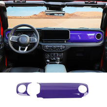 For 2024+ Jeep Wrangler JL JLU & Gladiator JT Co-Pilot Dashboard Panel Trim Cover RT-TCZ