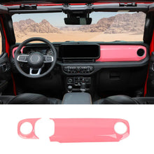 For 2024+ Jeep Wrangler JL JLU & Gladiator JT Co-Pilot Dashboard Panel Trim Cover RT-TCZ