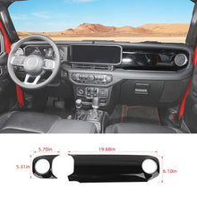 For 2024+ Jeep Wrangler JL JLU & Gladiator JT Co-Pilot Dashboard Panel Trim Cover RT-TCZ