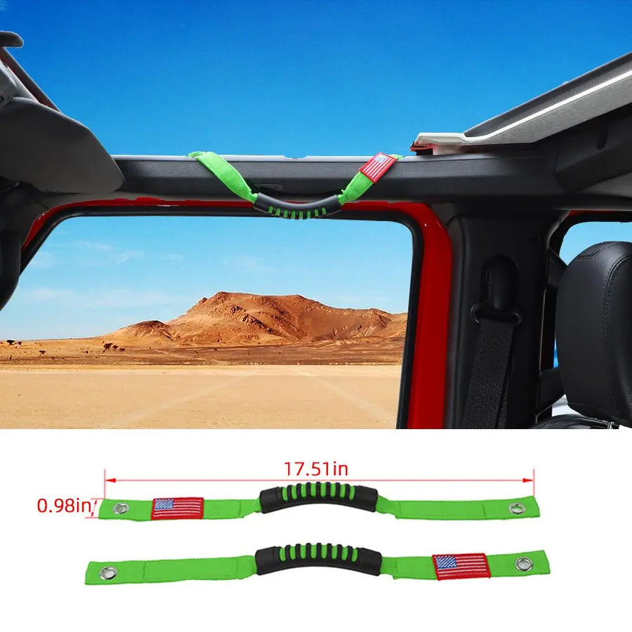 RT-TCZ Grab Handles Roll Bar Replacement For 2024+ Jeep Wrangler