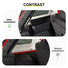 For 2024+ Jeep Wrangler JL Rear Trunk Side Cargo Holder Storage Organizer Box RT-TCZ
