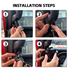 For 2024+ Jeep Wrangler JL & Gladiator JT A-Pillar Grab-Handle Phone Holder Mount Stand RT-TCZ