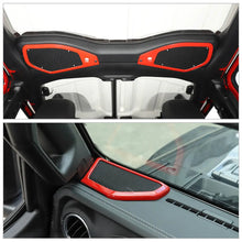 For 2024+ Jeep Wrangler JL & Gladiator JT A-Pillar & Top Roof mount Speaker Decor Ring Trim RT-TCZ