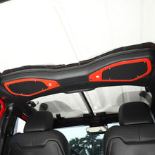 For 2024+ Jeep Wrangler JL & Gladiator JT A-Pillar & Top Roof mount Speaker Decor Ring Trim RT-TCZ