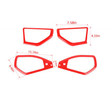 For 2024+ Jeep Wrangler JL & Gladiator JT A-Pillar & Top Roof mount Speaker Decor Ring Trim RT-TCZ