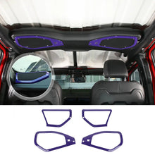 For 2024+ Jeep Wrangler JL & Gladiator JT A-Pillar & Top Roof mount Speaker Decor Ring Trim RT-TCZ