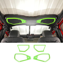 For 2024+ Jeep Wrangler JL & Gladiator JT A-Pillar & Top Roof mount Speaker Decor Ring Trim RT-TCZ