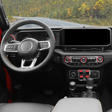 For 2024+ Jeep Wrangler JL & Gladiator JT Aluminum Air Vent & Center Console Control Trim Cover Kit RT-TCZ