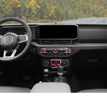 For 2024+ Jeep Wrangler JL & Gladiator JT Aluminum Air Vent & Center Console Control Trim Cover Kit RT-TCZ
