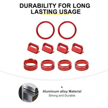 For 2024+ Jeep Wrangler JL & Gladiator JT Aluminum Air Vent & Center Console Control Trim Cover Kit RT-TCZ