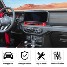 For 2024+ Jeep Wrangler JL & Gladiator JT Center Air Vent Bezel Trim RT-TCZ