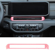 For 2024+ Jeep Wrangler JL & Gladiator JT Center Air Vent Bezel Trim RT-TCZ