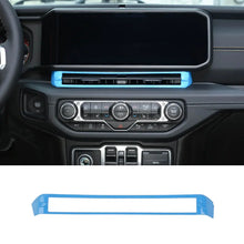 For 2024+ Jeep Wrangler JL & Gladiator JT Center Air Vent Bezel Trim RT-TCZ