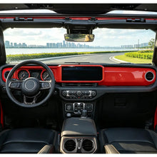 For 2024+ Jeep Wrangler JL & Gladiator JT Center Console Dashboard Gear Shift Bezel Trim Cover Kit (6 pcs) RT-TCZ