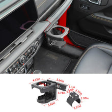 For 2024+ Jeep Wrangler JL & Gladiator JT Co-pilot Handlebar Water Cup Holder Mount Bracker RT-TCZ