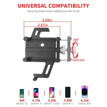 For 2024+ Jeep Wrangler JL & Gladiator JT Dashboard Mobile Phone Holder Rod Bracket RT-TCZ