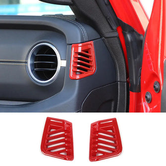 For 2024+ Jeep Wrangler JL & Gladiator JT Dashboard Panel Both Side Air Vent Outlet Cover Trim RT-TCZ