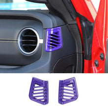 For 2024+ Jeep Wrangler JL & Gladiator JT Dashboard Panel Both Side Air Vent Outlet Cover Trim RT-TCZ