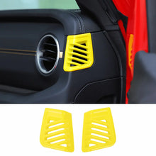 For 2024+ Jeep Wrangler JL & Gladiator JT Dashboard Panel Both Side Air Vent Outlet Cover Trim RT-TCZ