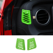 For 2024+ Jeep Wrangler JL & Gladiator JT Dashboard Panel Both Side Air Vent Outlet Cover Trim RT-TCZ