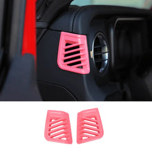 For 2024+ Jeep Wrangler JL & Gladiator JT Dashboard Panel Both Side Air Vent Outlet Cover Trim RT-TCZ