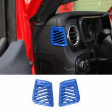 For 2024+ Jeep Wrangler JL & Gladiator JT Dashboard Panel Both Side Air Vent Outlet Cover Trim RT-TCZ