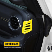 For 2024+ Jeep Wrangler JL & Gladiator JT Dashboard Panel Both Side Air Vent Outlet Cover Trim RT-TCZ