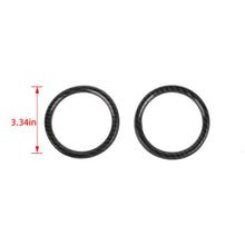 For 2024+ Jeep Wrangler JL & Gladiator JT Instrument Panel Dashboard Air Conditioning Vent Trim Ring 2PCS Style A RT-TCZ