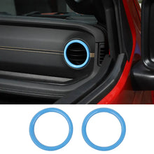 For 2024+ Jeep Wrangler JL & Gladiator JT Instrument Panel Dashboard Air Conditioning Vent Trim Ring 2PCS Style A RT-TCZ