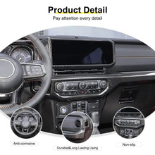 For 2024+ Jeep Wrangler JL & Gladiator JT Interior Center Console Cover Trim Kit (15 pcs) RT-TCZ