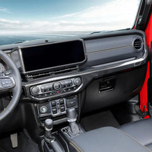 For 2024+ Jeep Wrangler JL & Gladiator JT Interior Center Console Dash AC Wheel Cover Trim Kit (15 pcs) RT-TCZ