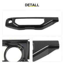For 2024+ Jeep Wrangler JL & Gladiator JT Interior Center Console Dash AC Wheel Cover Trim Kit (15 pcs) RT-TCZ