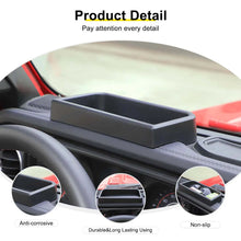 For 2024+ Jeep Wrangler JL & Gladiator JT Interior Center Console Dashboard Storage Box Tray RT-TCZ