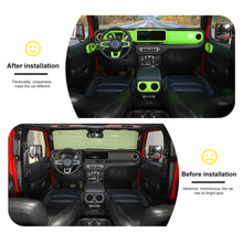For 2024+ Jeep Wrangler JL & Gladiator JT Interior Center Console Full Set Trim Cover Kit RT-TCZ