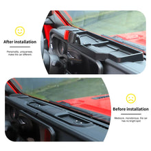 For 2024+ Jeep Wrangler JL & Gladiator JT Interior Center Console Phone Mount Holder Bracket Storage Box (2 pcs) RT-TCZ