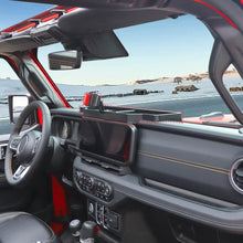 For 2024+ Jeep Wrangler JL & Gladiator JT Interior Center Console Phone Mount Holder Bracket Storage Box (2 pcs) RT-TCZ