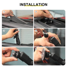 For 2024+ Jeep Wrangler JL & Gladiator JT Interior Center Console Phone Mount Magnetic Phone Holder RT-TCZ