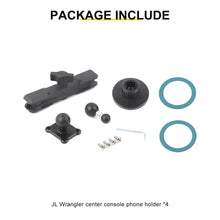 For 2024+ Jeep Wrangler JL & Gladiator JT Interior Center Console Phone Mount Magnetic Phone Holder RT-TCZ
