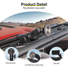 For 2024+ Jeep Wrangler JL & Gladiator JT Interior Center Console Phone Mount Magnetic Phone Holder RT-TCZ