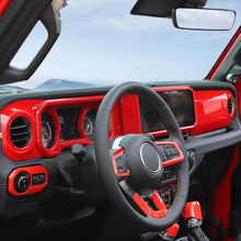 For 2024+ Jeep Wrangler JL & Gladiator JT Interior Center Console Trim Cover Kit (28 pcs) RT-TCZ