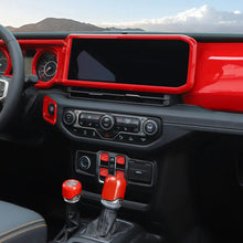For 2024+ Jeep Wrangler JL & Gladiator JT Interior Center Console Trim Cover Kit (28 pcs) RT-TCZ