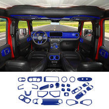 For 2024+ Jeep Wrangler JL & Gladiator JT Interior Center Console Trim Cover Kit (28 pcs) RT-TCZ