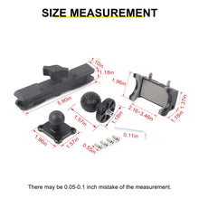 For 2024+ Jeep Wrangler JL & Gladiator JT Interior Metal Center Console Phone Holder Mount Bracket RT-TCZ