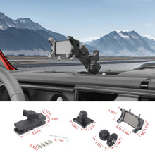 For 2024+ Jeep Wrangler JL & Gladiator JT Interior Metal Center Console Phone Holder Mount Bracket RT-TCZ