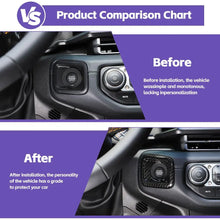 For 2024+ Jeep Wrangler JL & Gladiator JT One-Button Start Switch Cover Panel Trim RT-TCZ