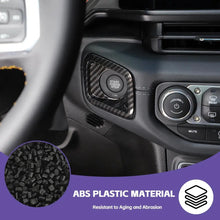 For 2024+ Jeep Wrangler JL & Gladiator JT One-Button Start Switch Cover Panel Trim RT-TCZ