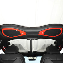 For 2024+ Jeep Wrangler JL & Gladiator JT Top Roof Speaker Stereo Cover Trim Ring RT-TCZ