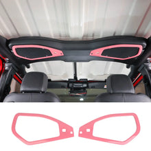 For 2024+ Jeep Wrangler JL & Gladiator JT Top Roof Speaker Stereo Cover Trim Ring RT-TCZ