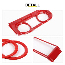 For 2024+ Jeep Wrangler JL & Gladiator JT Wheel Interior Console Dashboard Cover Trim Kit (11 pcs) RT-TCZ